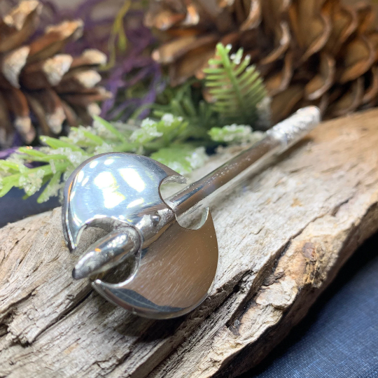 Battle Ax Kilt Pin - Handmade in Scotland