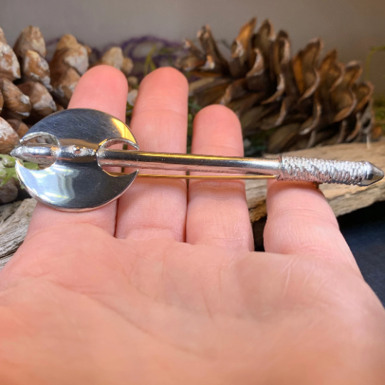 Battle Ax Kilt Pin - Handmade in Scotland — view 6