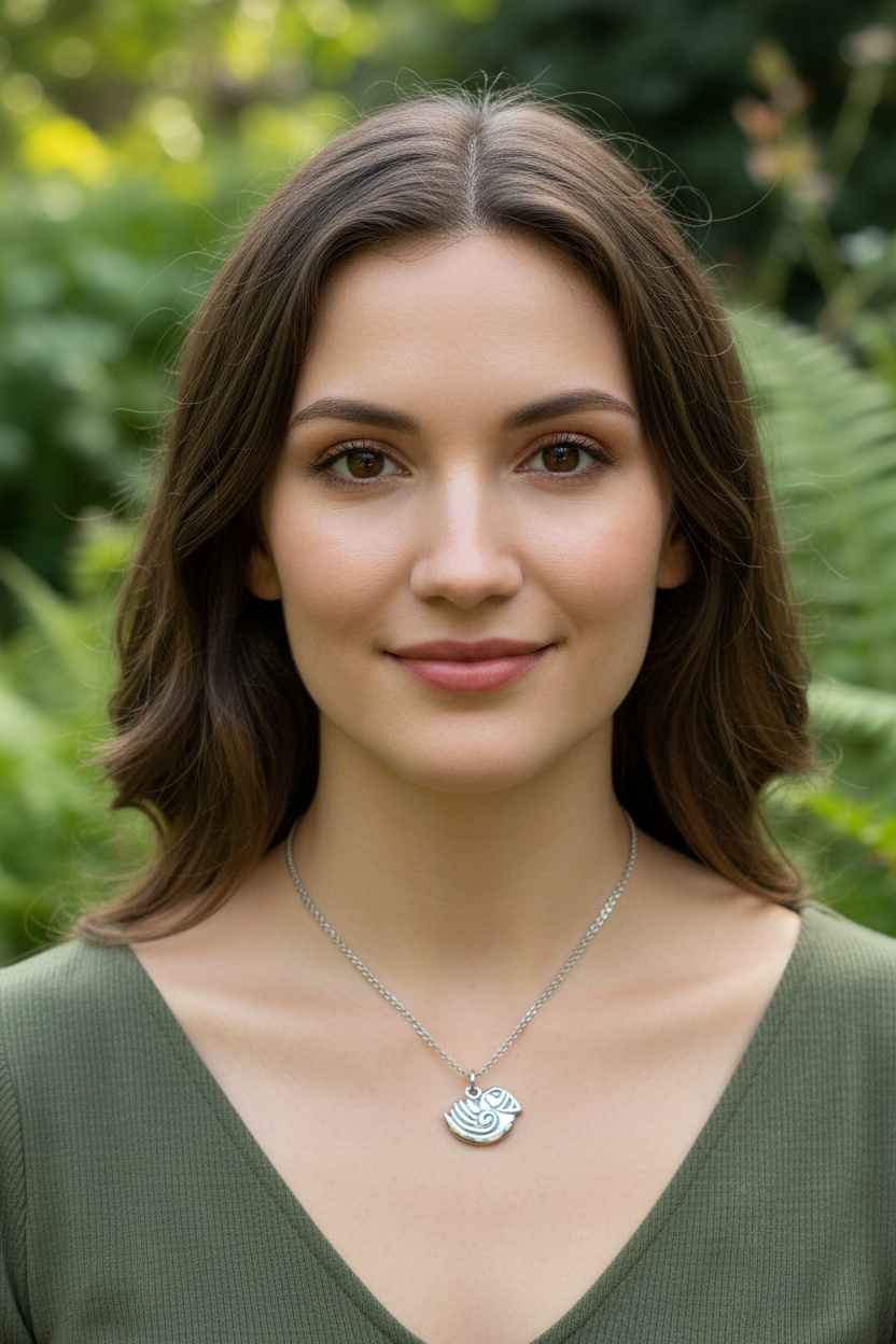 Orkney Puffin Necklace - Handmade in Scotland