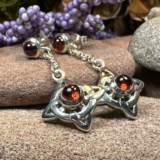Celtic Protection Knot Earrings — view 9