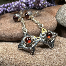 Load image into Gallery viewer, Celtic Protection Knot Earrings
