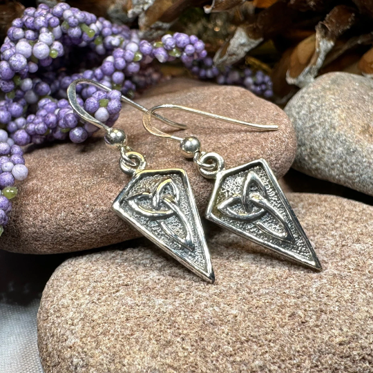 Frances Celtic Knot Earrings — view 5