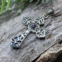 Load image into Gallery viewer, Caitlyn Celtic Cross Necklace
