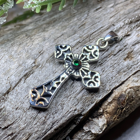 Caitlyn Celtic Cross Necklace — view 6