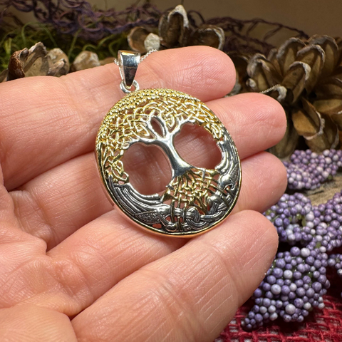 Load image into Gallery viewer, Truda Celtic Tree of Life Necklace
