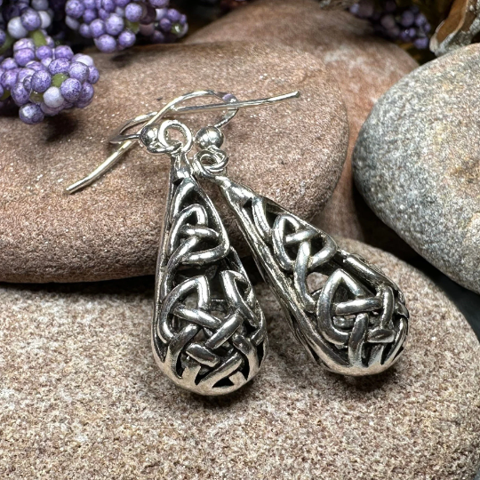 Jennifer Celtic Knot Earrings — view 7