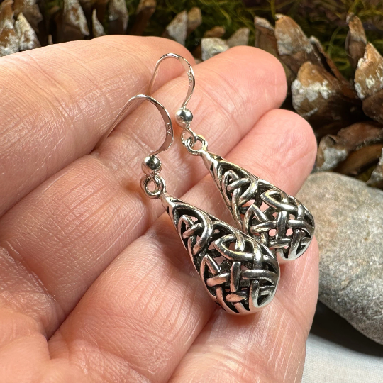 Jennifer Celtic Knot Earrings — view 5