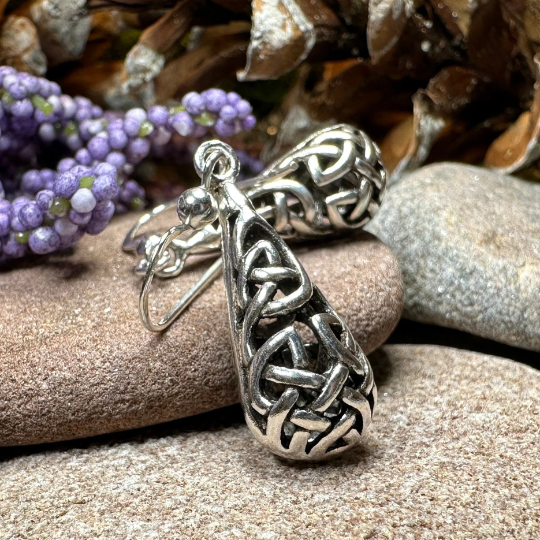 Jennifer Celtic Knot Earrings — view 4