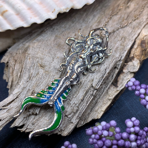 Diver Mermaid Necklace