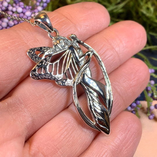 Butterfly Fairy Necklace — view 5