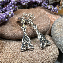 Load image into Gallery viewer, Mother&#39;s Knotwork Celtic Earrings
