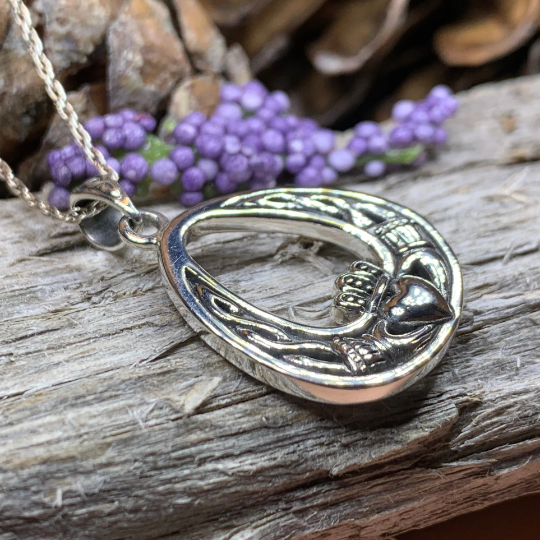 Shannon Claddagh Necklace — view 8