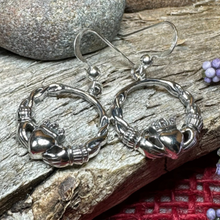 Load image into Gallery viewer, Claddagh Earrings
