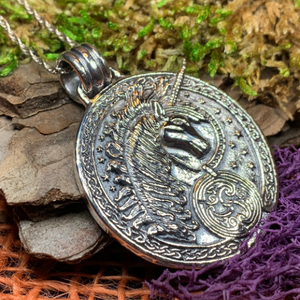 Celtic Unicorn Necklace
