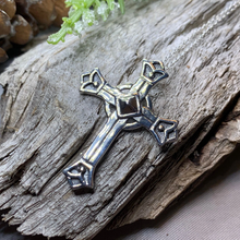 Load image into Gallery viewer, Antique Celtic Cross Necklace
