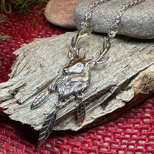 Woodland Stag Necklace