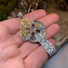 Load image into Gallery viewer, Cahal Celtic Cross Necklace
