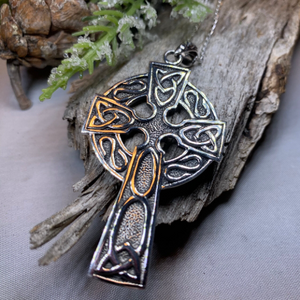 Cahal Celtic Cross Necklace