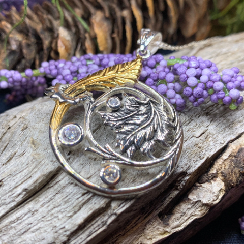Load image into Gallery viewer, Lady of the Mist Flower Necklace in Sterling Silver
