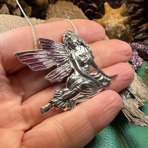 Purple Fairy Necklace