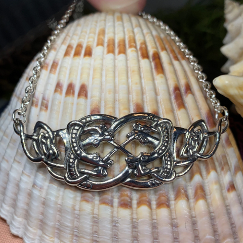 Load image into Gallery viewer, Revna Celtic Viking Necklace
