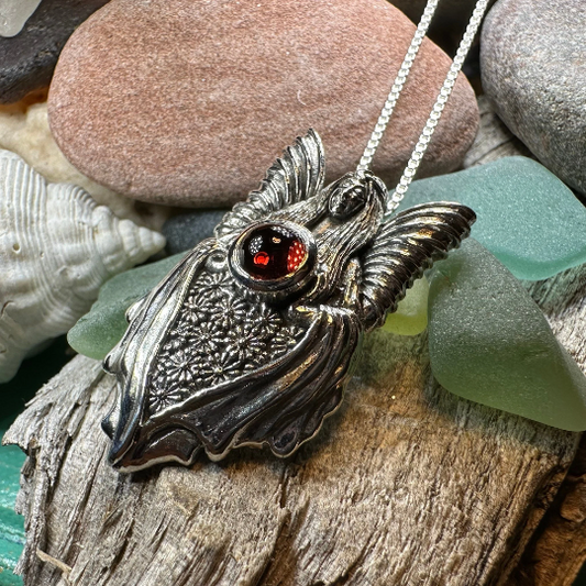 Titania Fairy Queen Necklace in Sterling Silver — view 4