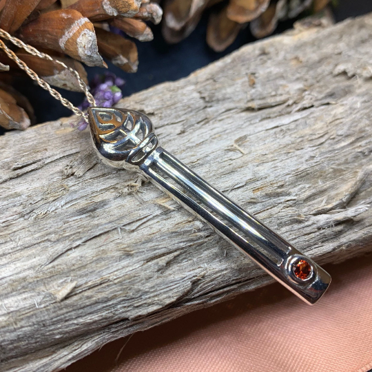 Emilie Scottish Mackintosh Necklace in Sterling Silver