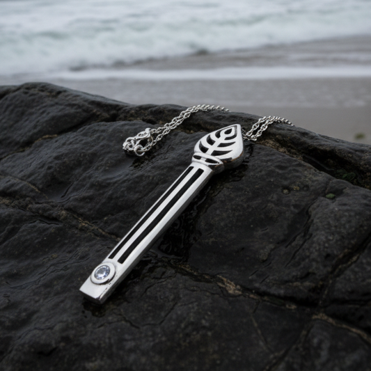 Emilie Scottish Mackintosh Necklace in Sterling Silver