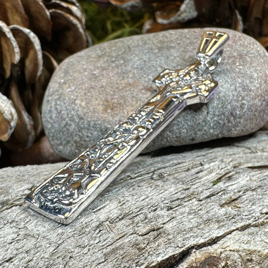 Kilfenora Celtic Cross Necklace — view 5