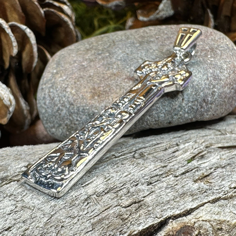 Load image into Gallery viewer, Kilfenora Celtic Cross Necklace
