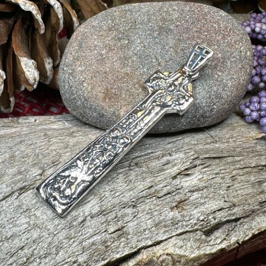 Kilfenora Celtic Cross Necklace in sterling silver