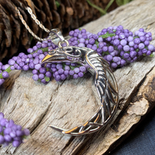 Load image into Gallery viewer, Raven Moon Necklace
