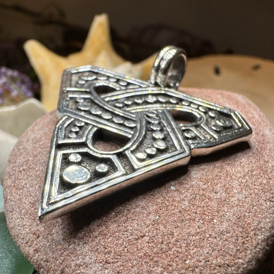 Inner Strength Trinity Knot Necklace — view 5