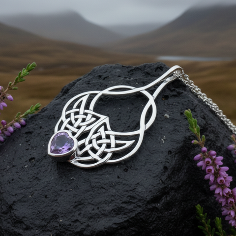 Load image into Gallery viewer, Endless Love Celtic Knot Necklace
