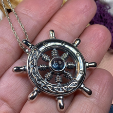 Load image into Gallery viewer, Keswick Ship&#39;s Wheel Necklace
