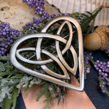 Load image into Gallery viewer, Everheart Celtic Heart Brooch
