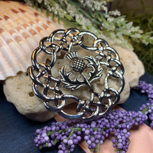 Load image into Gallery viewer, Scottish Thistle Brooch
