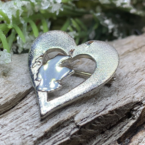 Scotland Forever Sterling Silver Brooch - Handmade in Scotland — view 4