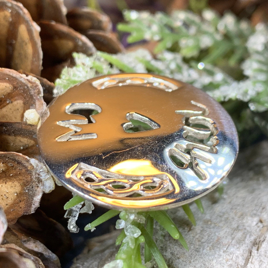 Gaelic "My Love" Brooch - Handmade in Scotland — view 4