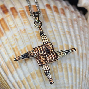 Saint Brigid Cross Necklace