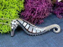 Load image into Gallery viewer, Tropical Seahorse Necklace
