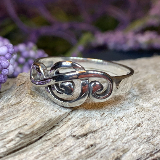 Music Note Ring — view 7