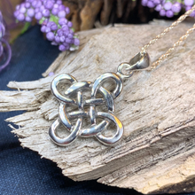 Load image into Gallery viewer, Four Points Celtic Knot Necklace
