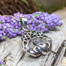 Load image into Gallery viewer, Claddagh Heart Necklace
