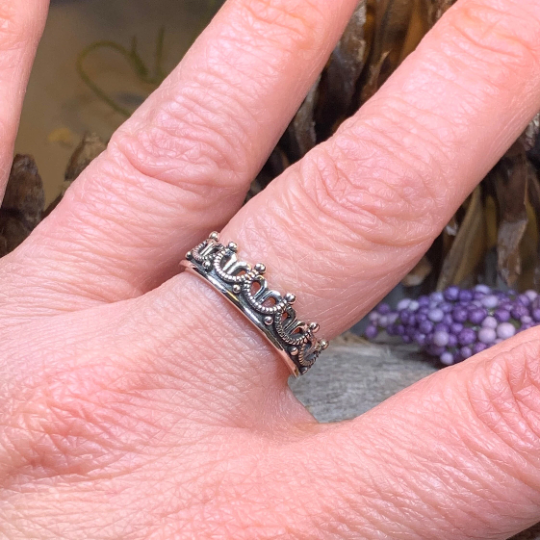 Elizabeth Crown Ring — view 3