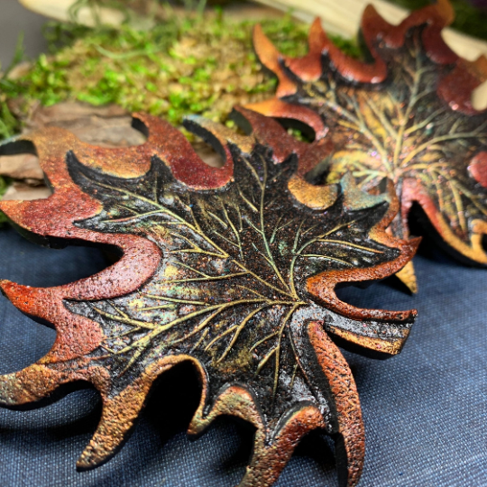 Autumn Delight Maple Leaf Pin — view 10