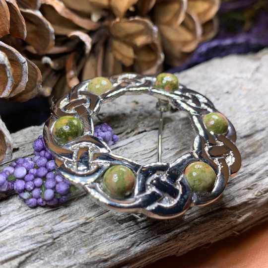 Iona Celtic Knot Brooch - Handmade in Scotland — view 8