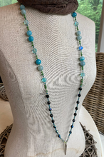 Load image into Gallery viewer, Seaside Moonglow Long Necklace
