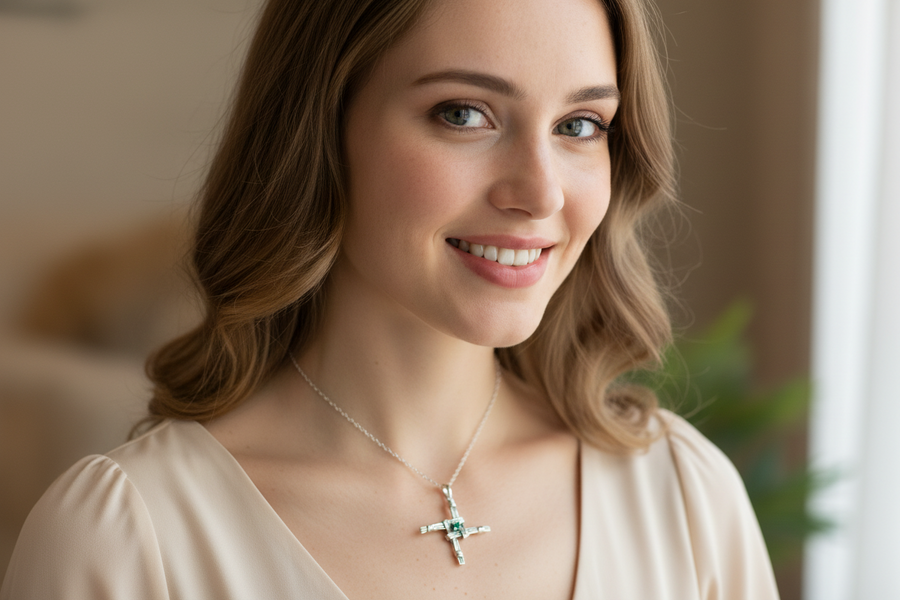 Springtime Saint Brigid's Cross
