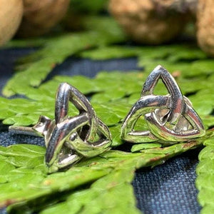 Trinity Knot Stud Earrings